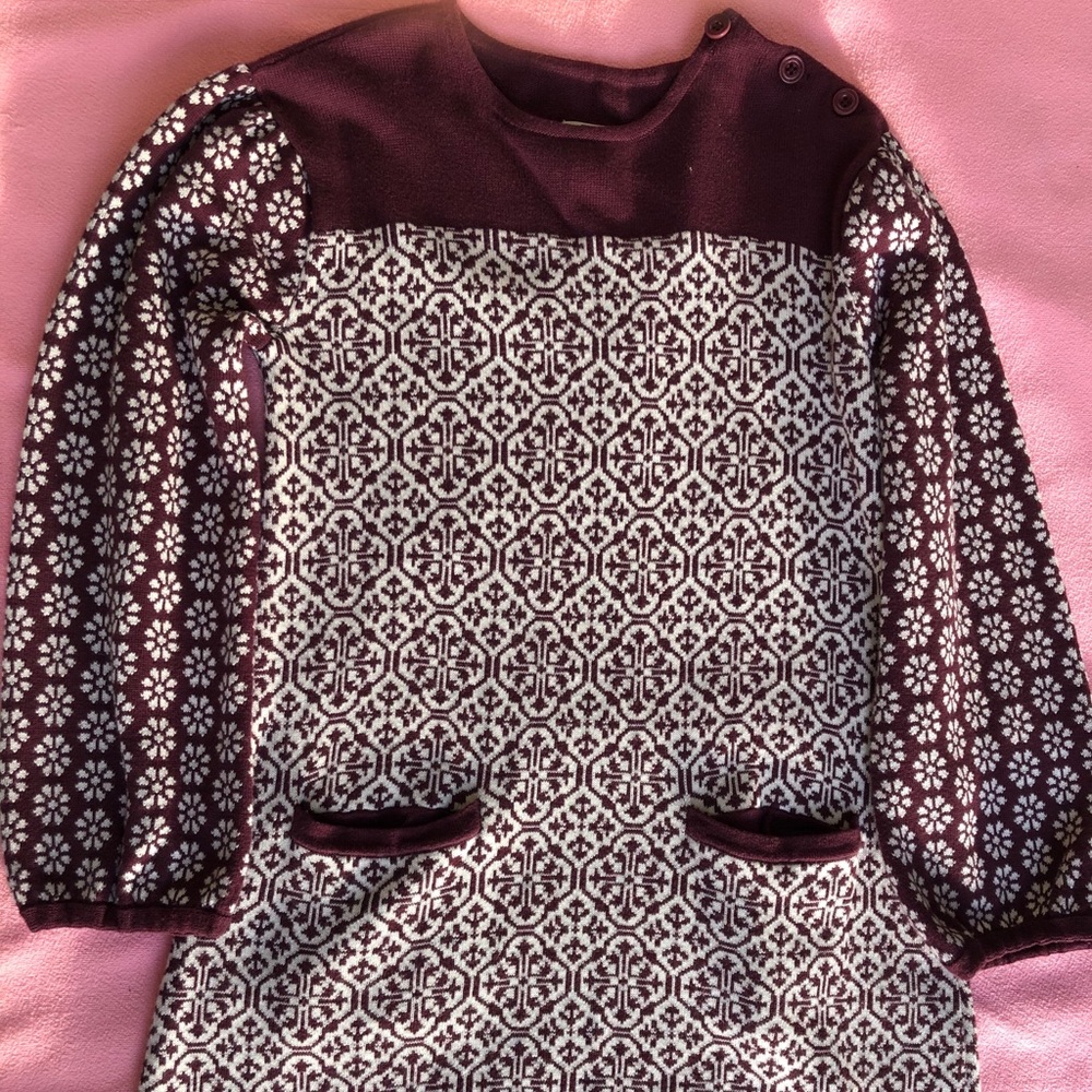 Tea Collection sweater dress size 8 like new